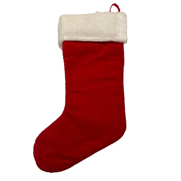 Harry Potter Christmas Stocking Wizard Theme Red & White - Picture 2 of 3